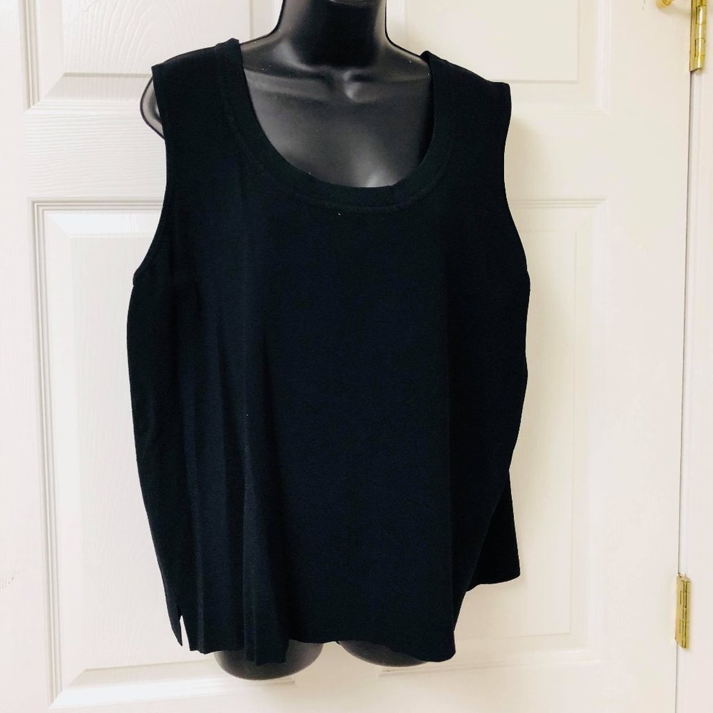 Grace Dane Lewis Black Tank Top